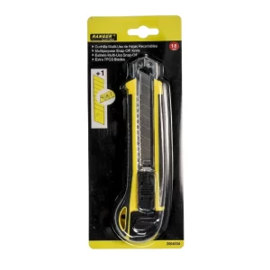 Bisturí O Cutter Retráctil Con Mango Ergonomico Industrial 60
