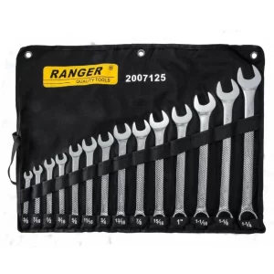 Juego De Llaves Mixtas Combinadas Con 14 Pcs De 3/8 A 1-1/4