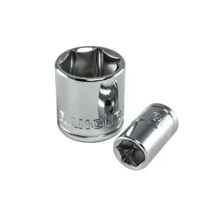 Copa Dado Cromado De 7/16" Cuadrante 3/8" Hexagonal