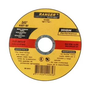 Disco Abrasivo Corte Extrafino Metal 4-1/2” x 0.045” x 7/8”