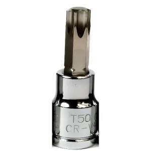 Copa Punta Torx T50 Uso Profesional, Cuadrante De 3/8'