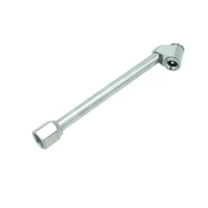 Boquilla Metálica Para Inflar Llantas En Zinc Cromado