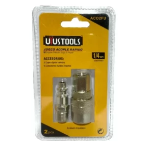 Juego de 2 Acoples Rápidos H y M