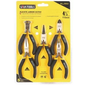 Juego De Alicates Pequeños de 4 1/2" 5 piezas