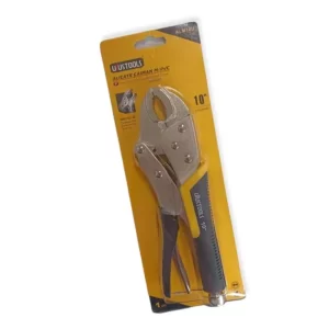 Alicate Hombresolo Caiman Curvo De 10" Mango Antideslizante