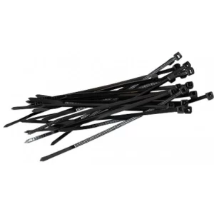 Amarres Plásticos Abrazadera De 10cm X 0,25cm Negros X 100U