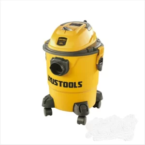 Aspiradora Plástica De 20L Para Líquidos Y Polvo Profesional