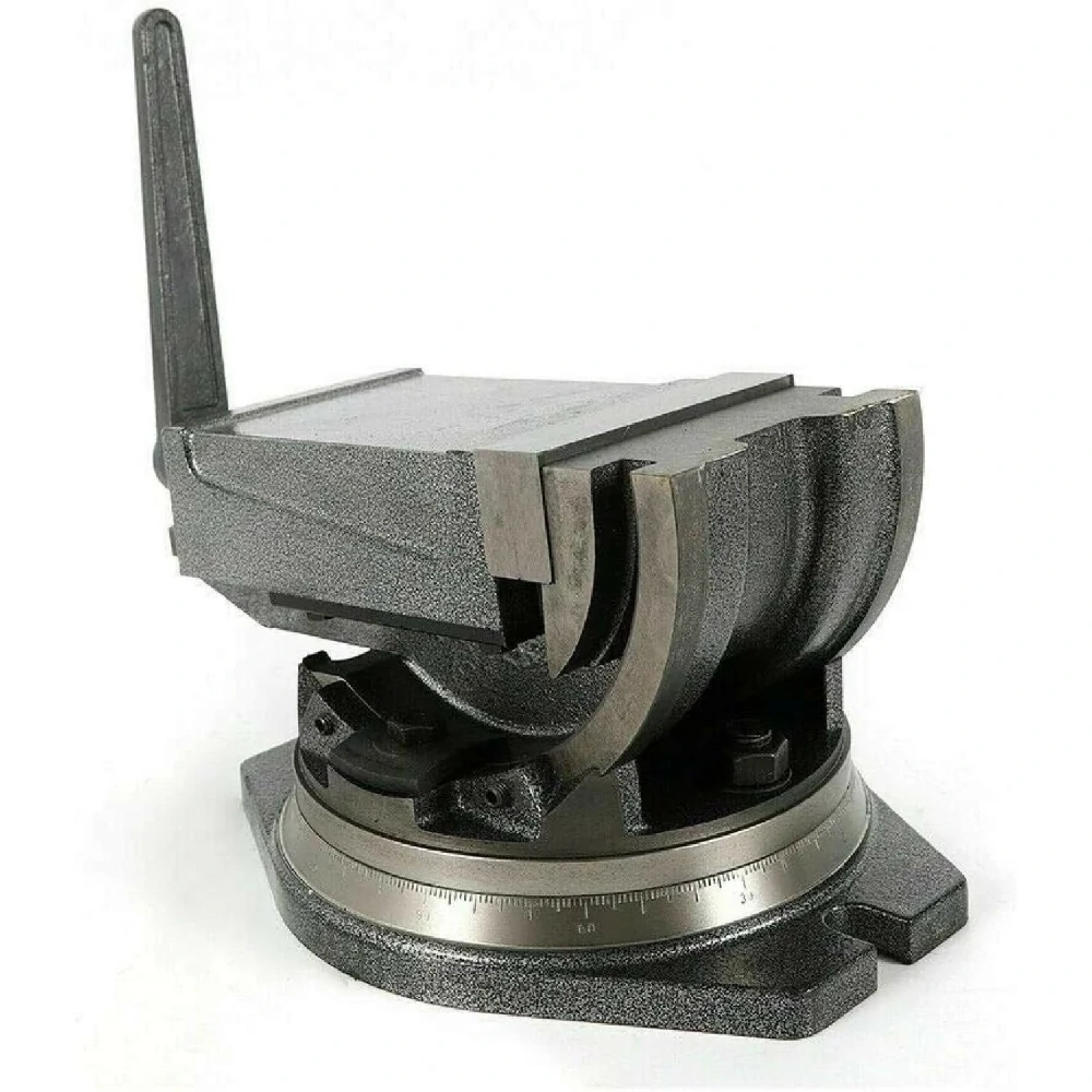 Prensa O Tornillo De Banco Basculante 5" Ajustable