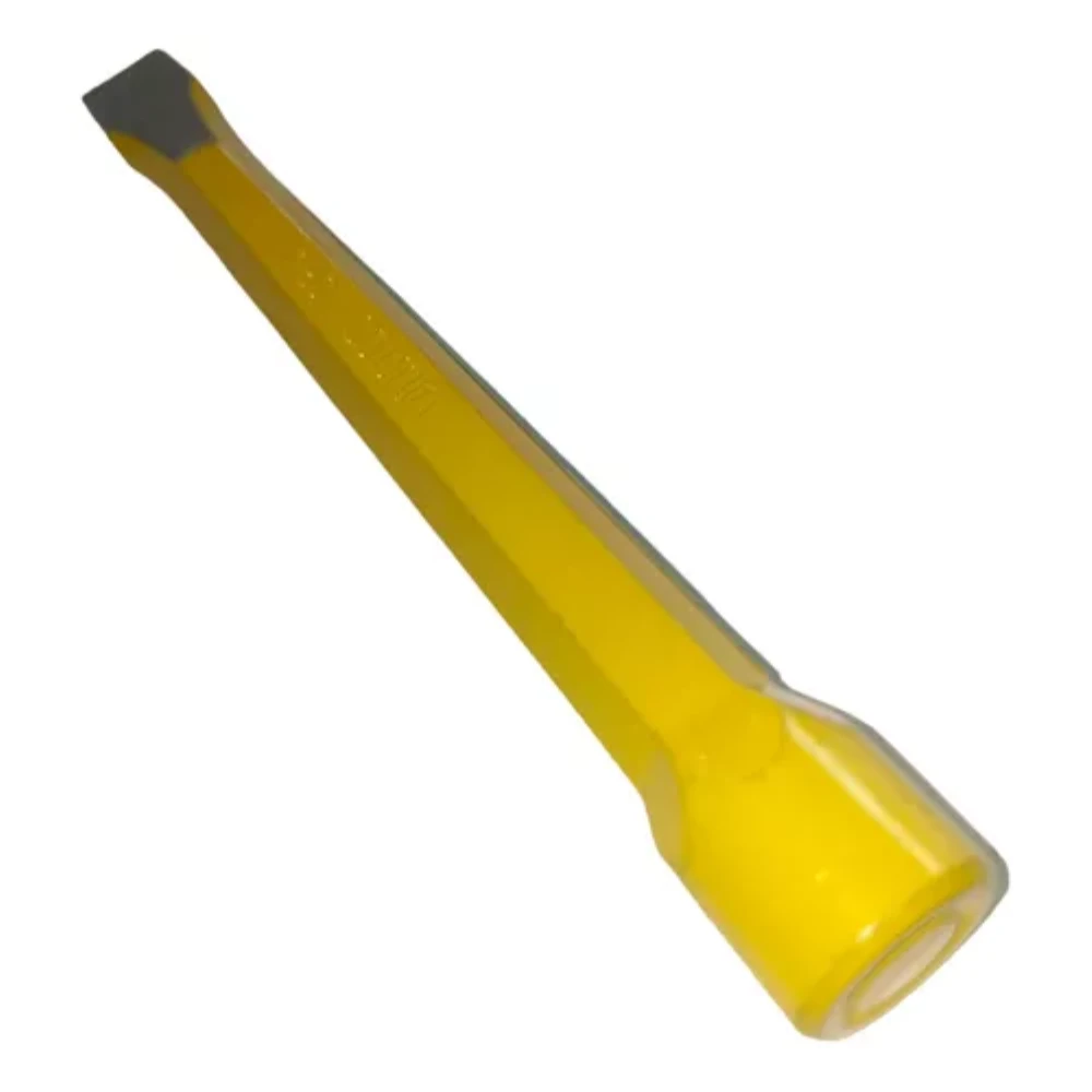 Cincel Plano De 8"x12.7x19mm Mango De Metal - Imagen 2