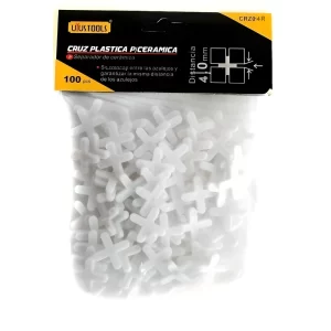 Separador Plástico En Cruz Para Baldosas 4mm 100PCS