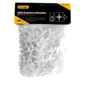 Separador Plástico En Cruz Para Baldosas 5mm 100PCS