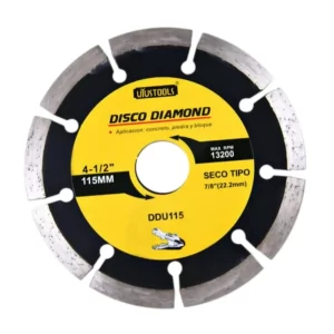 Disco Para Ceramica Concreto Diamantado Segmentado 4-1/2"