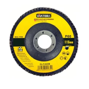 Disco Para Lijar Madera Flap De 115mm # 60