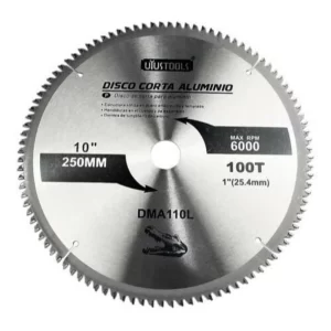 Disco Sierra Corte Profesional De Aluminio 7-1/4" x 100 D