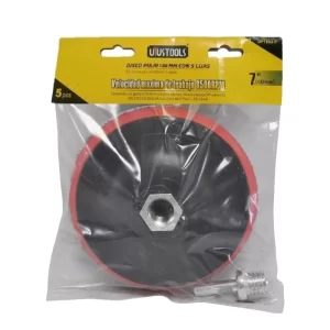 Disco Para Pulir Madera + Juego De Lijas 7-1/4"