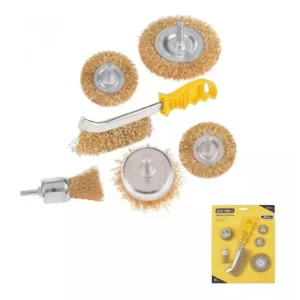 Juego De Gratas Acero Para Taladro Y Cepillo x 6 Pcs