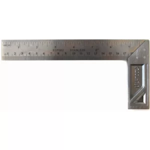 Escuadra Metálica Acero Inox 8" Mango Ultra Resistente