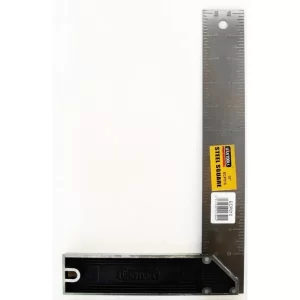 Escuadra Metálica Grabada Mango Extra Resistente 10"