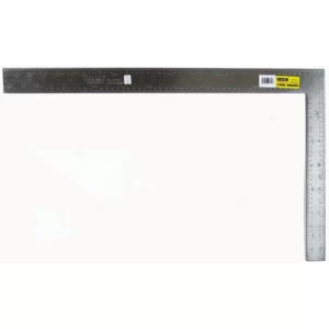 Escuadra Cantero Grabada En Acero Templada 16" x 24"