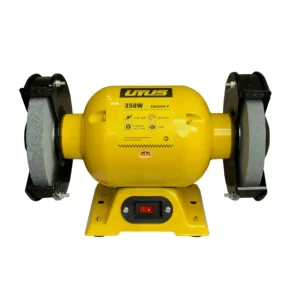 Esmeril De Banco Amarillo 350W De 6" Con Accesorios