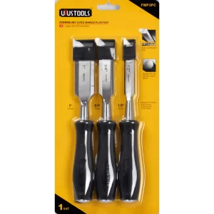 MegaSet de Formones 3PCS Mango Plástico