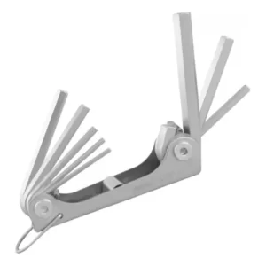 Juego De 8 Llaves Allen Bristol Plegable Tipo Navaja T10-T45
