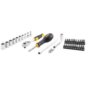 Juego de Herramientas Profesional Cuadrante 1/4" 38PC