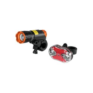 Linternas Para Bicicleta Delantera Y Trasera Kit 2 Piezas