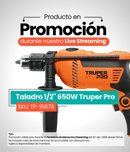 Taladro Truper Movil 20 de abril