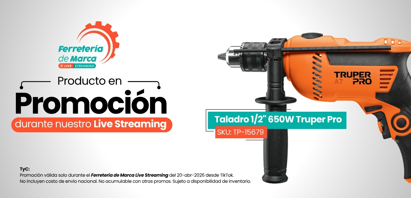 Taladro Truper Web 20 de Abril